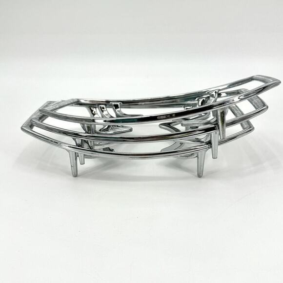 Lot Of 3 Corning Ware P-7-M-1 Casserole Cradle Chrome Trivet Hold 1.5 Quart Dish - Picture 7 of 15